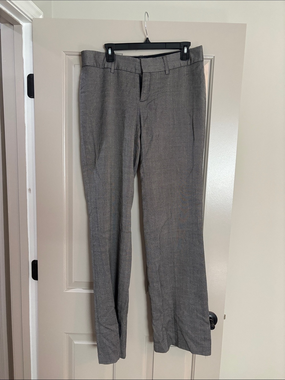 Banana Republic Gray Women's Dress Trousers - Long Tailored Straight